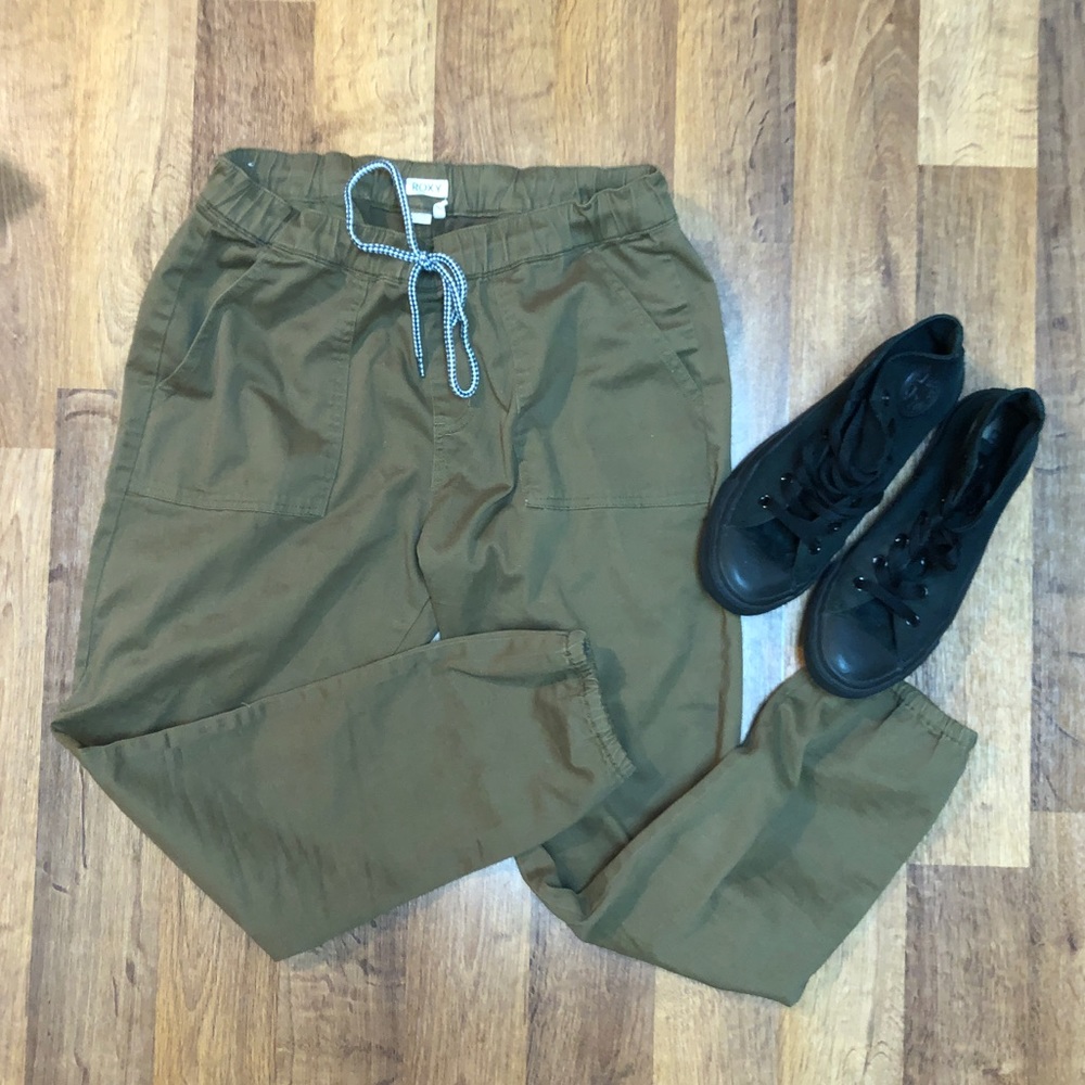 Women’s Roxy khaki joggers pants